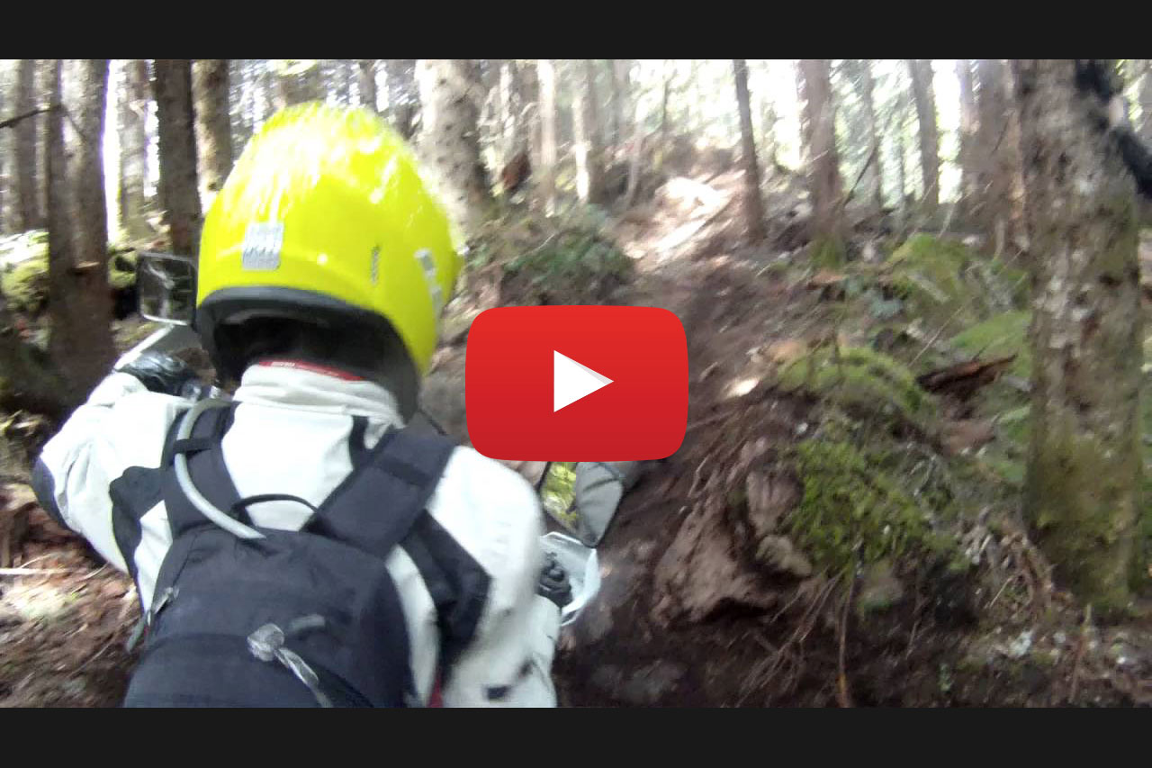 Motorcycling the Lava Flow - Squamish BC